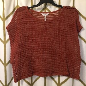 PacSun Cropped knit top